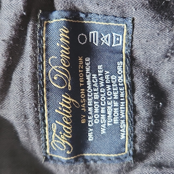 Fidelity Scoop jeans viper rinse, size 30 - Picture 6 of 8